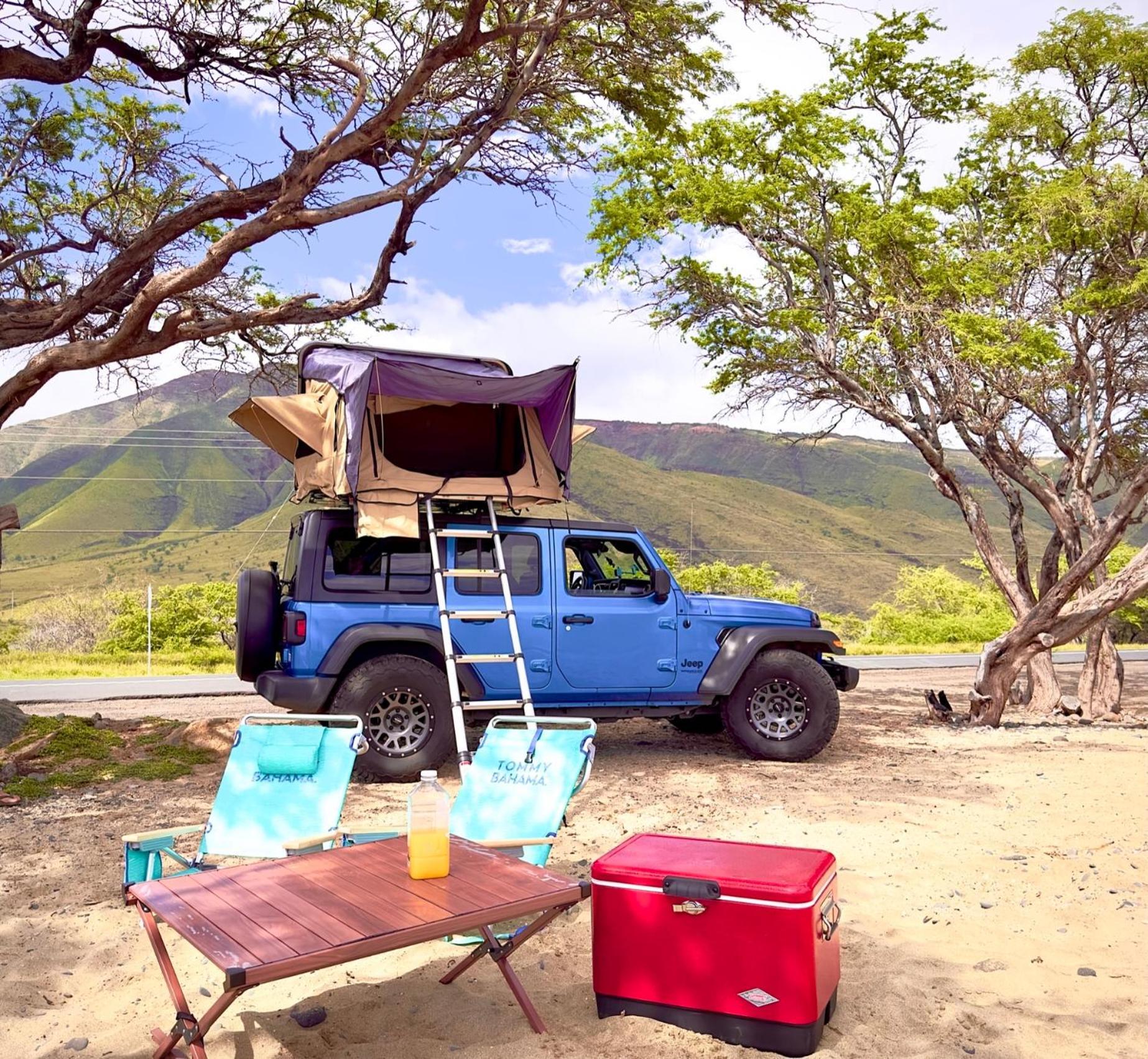 Embark On A Journey Through Maui With Aloha Glamp'S Jeep And Rooftop Tent Allows You To Discover Diverse Campgrounds, Unveiling The Island'S Beauty From Unique Perspectives Each Day Paia Exterior photo